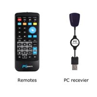 Bộ Bàn Phím Và Chuột Không Dây HTPC 2.4G Hồng Ngoại Điều Khiển Từ Xa Thông Dụng Cho Máy Tính