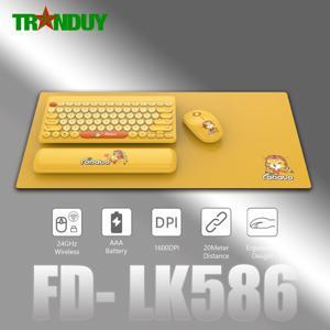 Bộ bàn phím và chuột không dây FD LK586