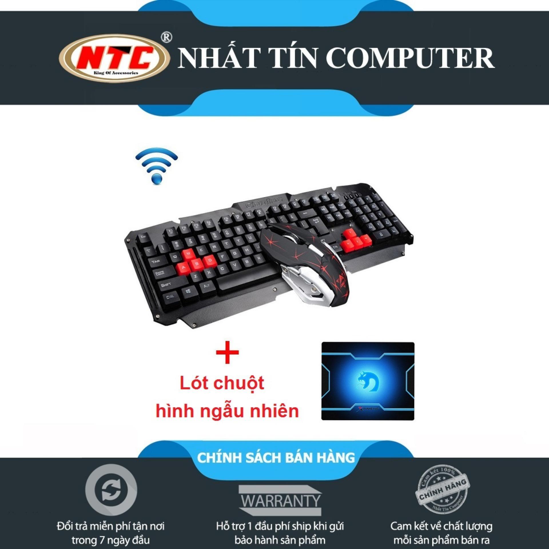 Bộ bàn phím và chuột không dây chuyên game HK1600