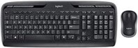 Bộ bàn phím và chuột không dây Logitech K330 Combo MK320 - Thiết bị giải trí, kết nối an toàn 2.4GHz và pin bền