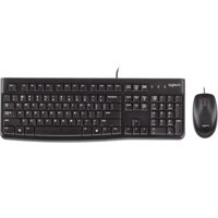 Bộ bàn phím và chuột LOGITECH Combo MK120 (Đen)