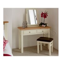 Bộ Bàn trang điểm gỗ sồi 2 ngăn kéo _ EML-DRT02