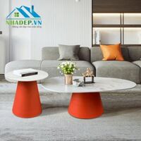Bộ bàn tròn Sofa table - Nordic coffee table P1933