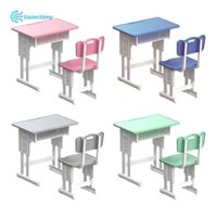 Bộ bàn và ghế thu nhỏ nhà búp bê tỷ lệ 1 / 12 cho đạo cụ chụp ảnh Diorama