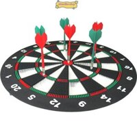 Bộ Bảng Phóng Phi Tiêu Bằng Nhựa An Toàn Cao Cấp và 6 Mũi Tiêu Có Móc Treo Cực Tiện BDINE