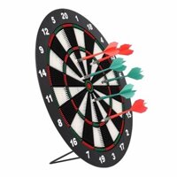 Bộ Bảng Phóng Phi Tiêu Bằng Nhựa An Toàn Cao Cấp và 6 Mũi Tiêu Có Móc Treo Cực Tiện SUNND