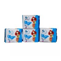 Bộ băng vệ sinh ban đêm lưới BELLE FLORA - 4 gói