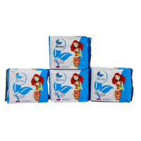 Bộ băng vệ sinh ban đêm lưới BELLE FLORA - 4 gói