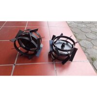 Bộ bánh bám cạn ráp vào máy xới đất, máy cày đa năng