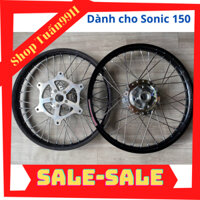 Bộ bánh căm Crom niềng nhôm dành cho Sonic 150 bản 1.4