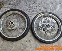 Bộ bánh căm Satria/Raider - Niềng Scarlet 1.4 x 1.6 Indonesia