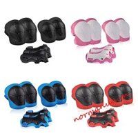 Bộ bánh răng bảo vệ NORMAN6G Bộ dụng cụ thể thao đi xe đạp Trượt băng Xe đạp trẻ em Miếng đệm bảo vệ đầu gối Miếng đệm khuỷu tay
