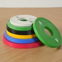 Bộ bánh tạ cao su cao cấp lõi thép 17,5kg (gồm 2 cái mỗi cặp: 0,5kg, 1kg, 1,25kg, 1,5kg, 2kg, 2,5kg)