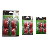 Bộ Bánh Xe Bánh (4 Cái) NHỎ / TRUNG BÌNH / LỚN (ĐỎ / TRẮNG)