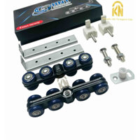 Bộ bánh xe cửa lùa treo / trượt quay tải trọng cao -cốt thép chịu lực