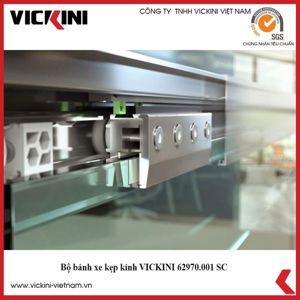 Bộ bánh xe kẹp kính Vickini 62970.001 SC