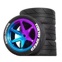 Bộ bánh xe & lốp đa năng 65mm (Lục giác 12mm) - Chưa lắp ráp cho xe RC trên đường 1 / 10-1 / 14