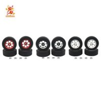 Bộ bánh xe và lốp xe RC chính xác Simhoa cho các mẫu tỷ lệ 1 / 12 MN128