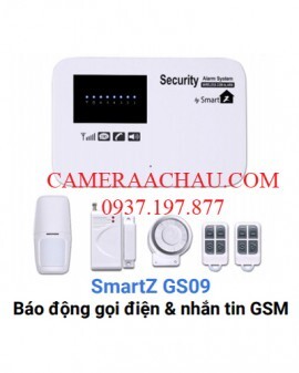 Bộ báo động chống trộm qua Sim SmartZ GS09