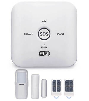 Bộ báo động chống trộm qua Wifi + Sim SmartZ GW03
