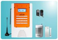 Bộ báo động thông minh GSM 80 vùng không dây, 4 vùng có dây Aolin AL-6088GSM