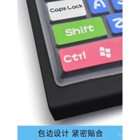 Bộ bảo vệ bàn phím máy tính để bàn, bọc bàn phím cơ, miếng silicone trong suốt đa năng cho Lenovo, HP, Dell, Logitech, Double Flying Swallow, Rapoo, bao phủ toàn bộ, nhãn dán dễ thương, 104 phím, bọc chống bụi