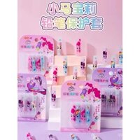 Bộ bảo vệ đầu bút chính thức My Little Pony, bút chì dễ thương hoạt hình cho trường mẫu giáo, nắp bút nhựa cho trường tiểu học