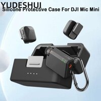 Bộ bảo vệ Mic không dây YudhUI, Bảo vệ silicon chống bụi, Vỏ chống sốc mềm chống trầy xước cho phụ kiện micro không dây Mini DJI Mic