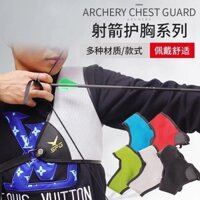 Bộ bảo vệ ngực cung tên, thiết bị bảo vệ truyền thống hai công dụng cho thể thao ngoài trời [cxy]