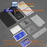 Bộ Bảo Vệ Toàn Diện Iphone 10H DEKEY Master Glass 3D Premium