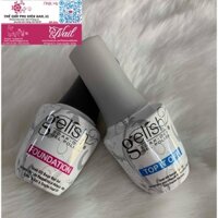 Bộ Base - Top Gelish Gel Polish Cực Bền và Bóng Đẹp - Bộ 2 Chai 15ml