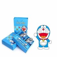 Bộ Bát Ăn Dặm Hình Doraemon Dễ Thương Cho Bé 5C89