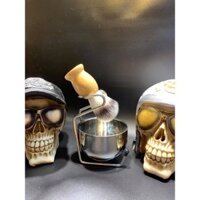 Bộ bát chổi đựng kem cạo râu - Dùng cho salon