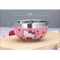 BỘ BÁT CHỐNG NÓNG Hello kitty- Doremon CHO BÉ [SIÊU RẺ]