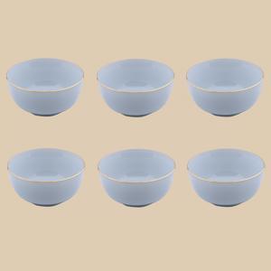 Bộ bát cơm màu xanh biển Aquamarine