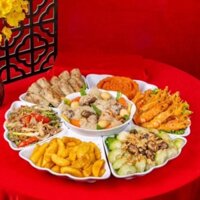 Bộ bát đĩa hoa mặt trời nhựa phíp VIỆT NHẬT, bộ bát đĩa đựng thức ăn cúng rằm, tết