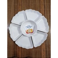 Bộ bát đĩa hoa mặt trời nhựa Việt Nhật ,bộ bát size 38cm và 51cm, để mâm sang đẹp