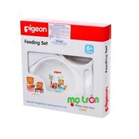 Bộ bát đĩa mini Pigeon 6M+ tiện dụng cho bé tập ăn