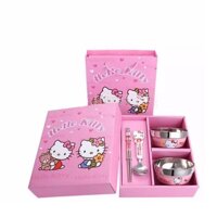 Bộ bát đũa Hello Kitty- chống nóng dành cho bé - A1