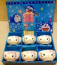 Bộ bát đũa Hello Kitty