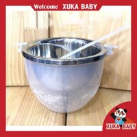 Bộ bát đựng rượu và ướp lạnh bằng inox, dụng cụ ướp lạnh trái cây và rượu bằng inox tặng kèm gáo múc 💖