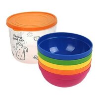 Bộ bát màu Lock&Lock HPP511S5 Rainbow 138 x 131 x 106 mm