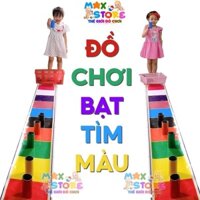 Bộ Bạt Tìm Màu Dành Cho Trẻ Mầm Non Rèn Luyện Nhanh Tay Nhanh Mắt Phân Biệt Màu Sắc