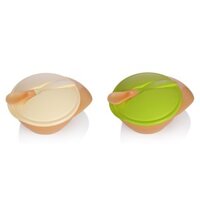 Bộ bát và Thìa Cảm Ứng Nhiệt Kèm Nắp UP5027Y