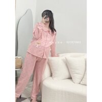 Bộ bầu sau sinh và cho con bú , Bộ đồ bầu dài tay vải đũi mềm mịn , thoáng mát BSS-1