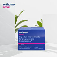 Bổ bầu, sau sinh Vitamin Bầu Orthomol Natal bổ sung tăng cường đề kháng cho mẹ bầu số 1 tại Đức