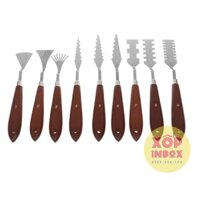 Bộ Bay Vẽ Tranh cao cấp- Palette Knife Set (9pcs)