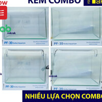 Bộ Bể đúc hồ cá thủy sinh 30 35 cm mài cạnh - nhiều lựa chọn combo