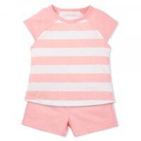 Bộ bé gái áo tay ngắn quần ngắn Animo easy (1-4Y) TX0825056