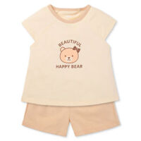 Bộ bé gái áo tay ngắn quần ngắn Animo easy (1-4Y) TX0825057